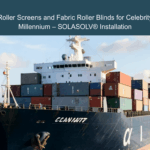 Roller Screens and Fabric Roller Blinds for Celebrity Millennium – SOLASOLV® Installation