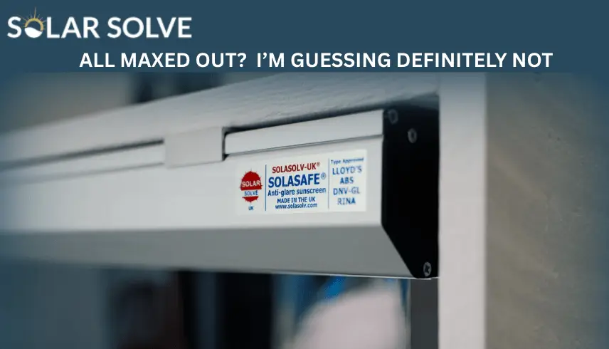 ALL MAXED OUT?  I’M GUESSING DEFINITELY NOT