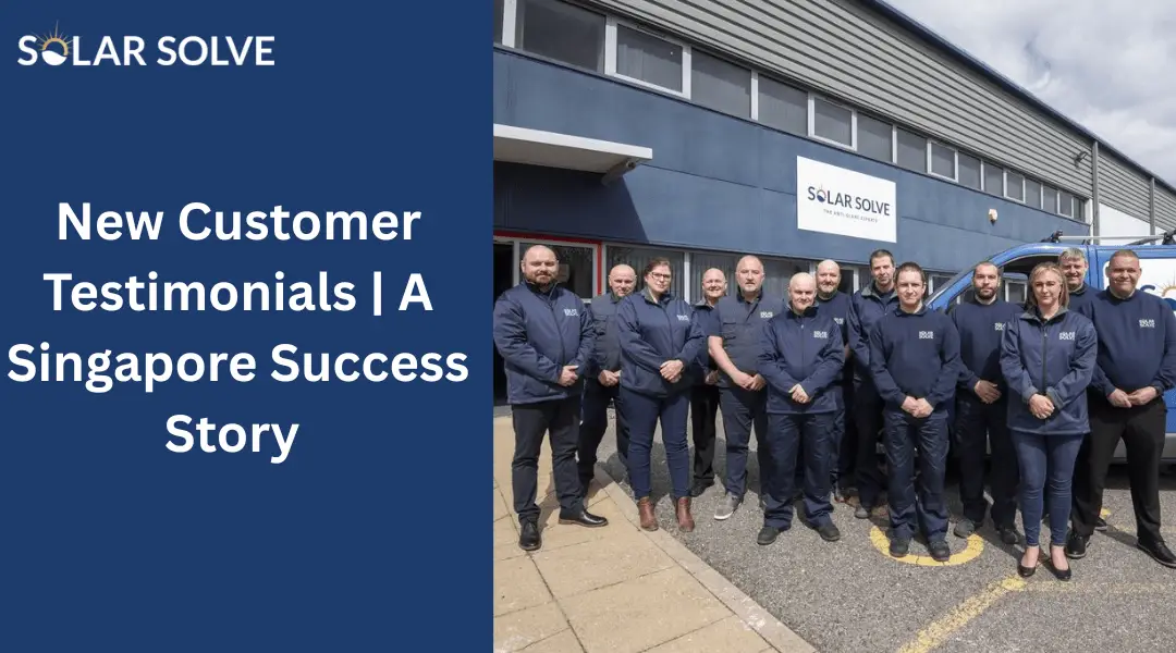 CUSTOMERS PAY TESTIMONY TO THE SOLAR SOLVE TEAM