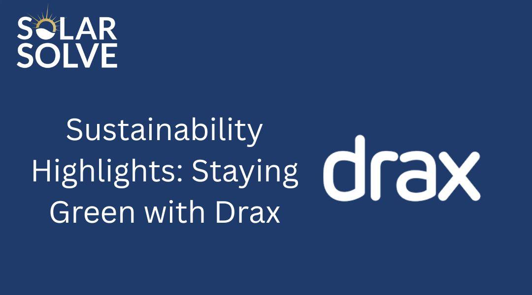 STAYING GREEN WITH DRAX