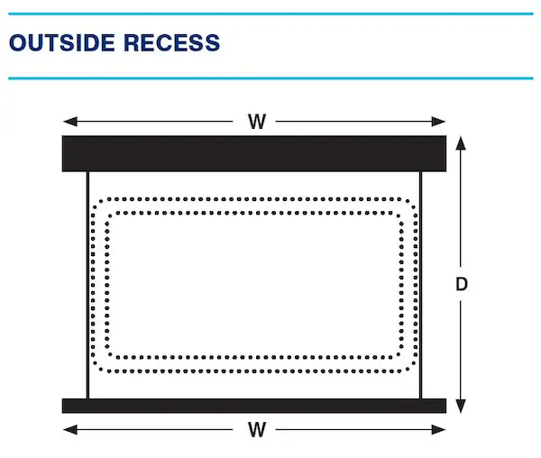 outside recess
