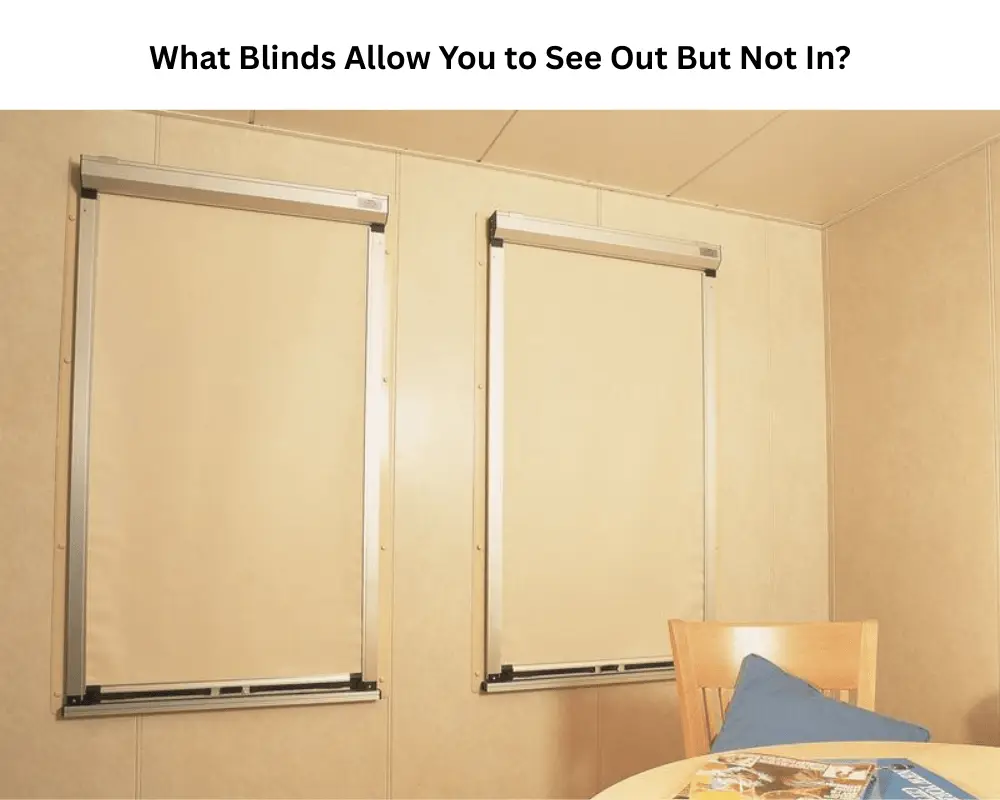 What Blinds Allow You to See Out But Not In? The Ultimate Privacy and Light Control Guide