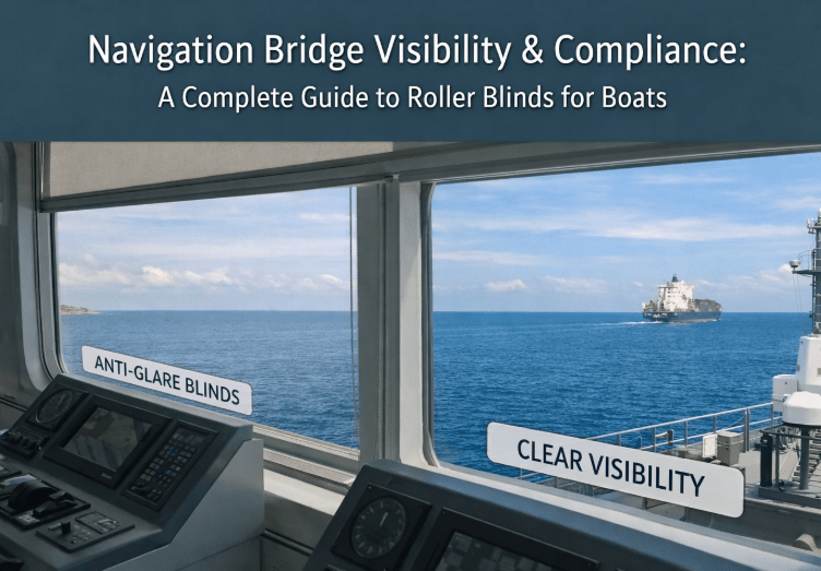 Navigation Bridge Visibility & Compliance: A Complete Guide to Roller Blinds for Boats